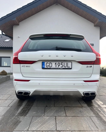 Volvo XC 60 cena 139900 przebieg: 127600, rok produkcji 2019 z Malbork małe 79